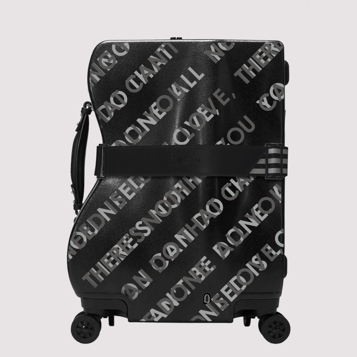 OOKONN Curve 20" Carry-on Luggage, All You Need Is Love
