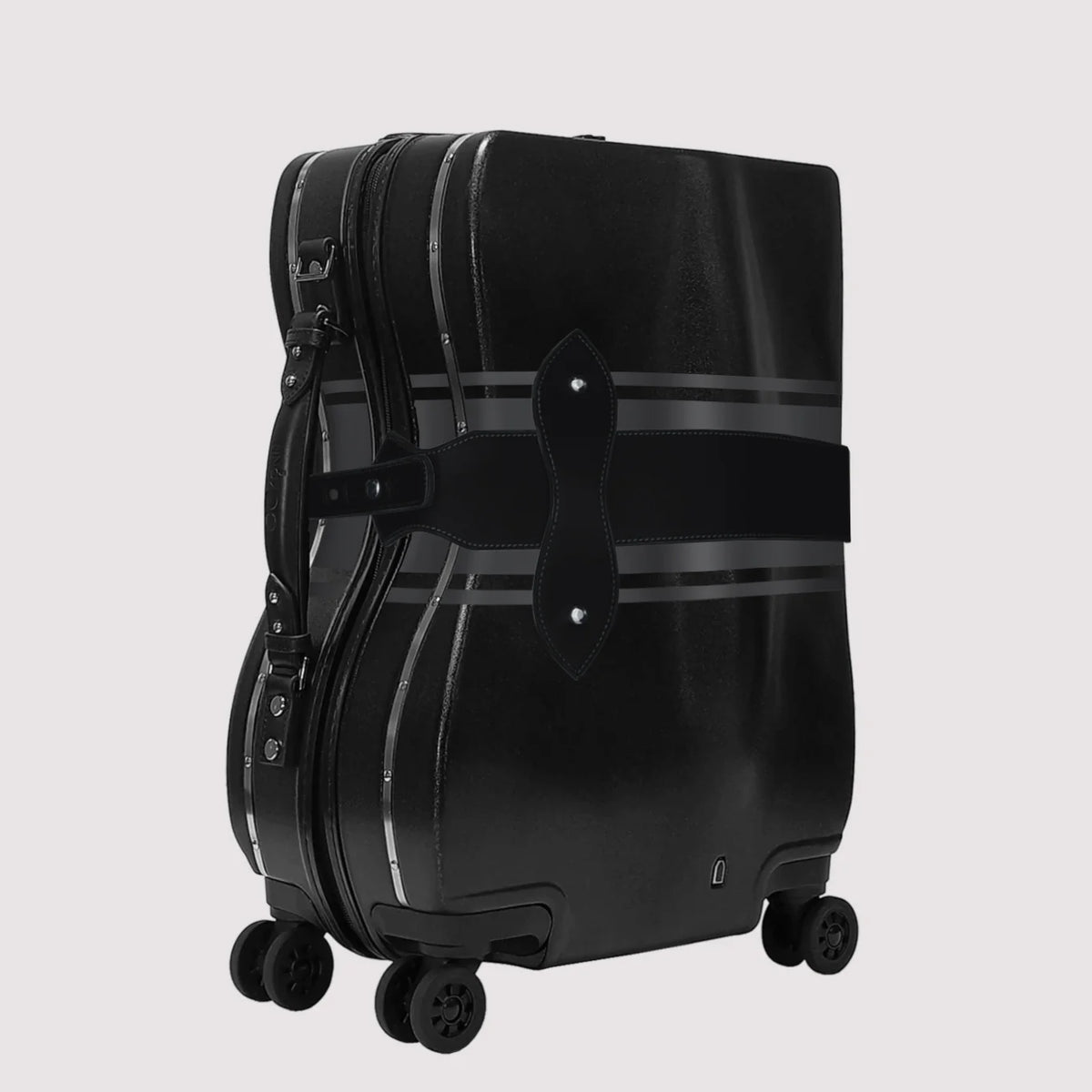 OOKONN Curve 20" Carry-on Luggage, Bondage Grey Scale