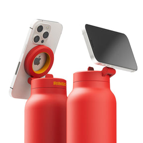 RINGO PRO Magsafe Water Bottle with Sip Lid 24oz, Orange