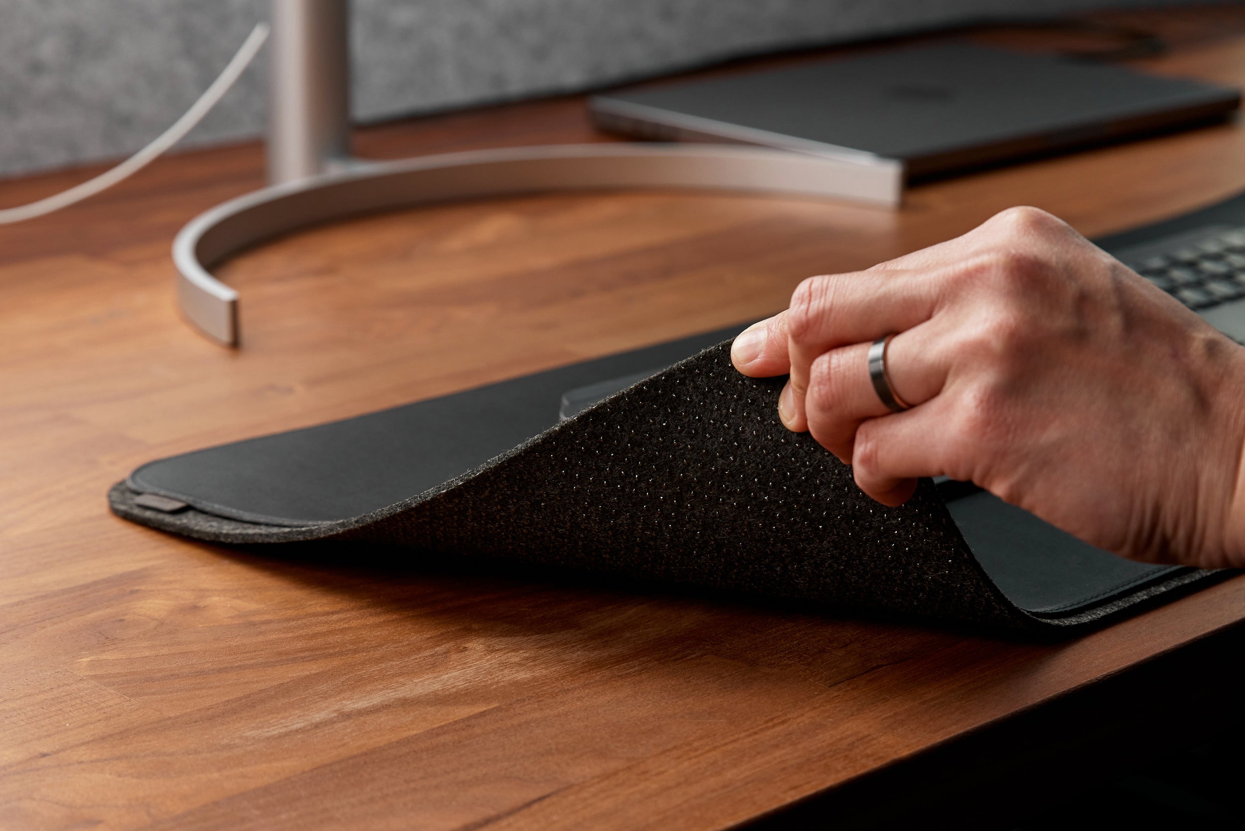 Desk Mat, Black | Orbitkey - Wake Concept Store  