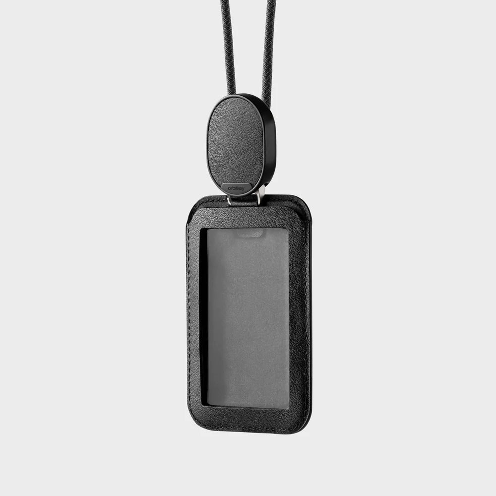 ID Card Holder Pro, Black | Orbitkey - Wake Concept Store  