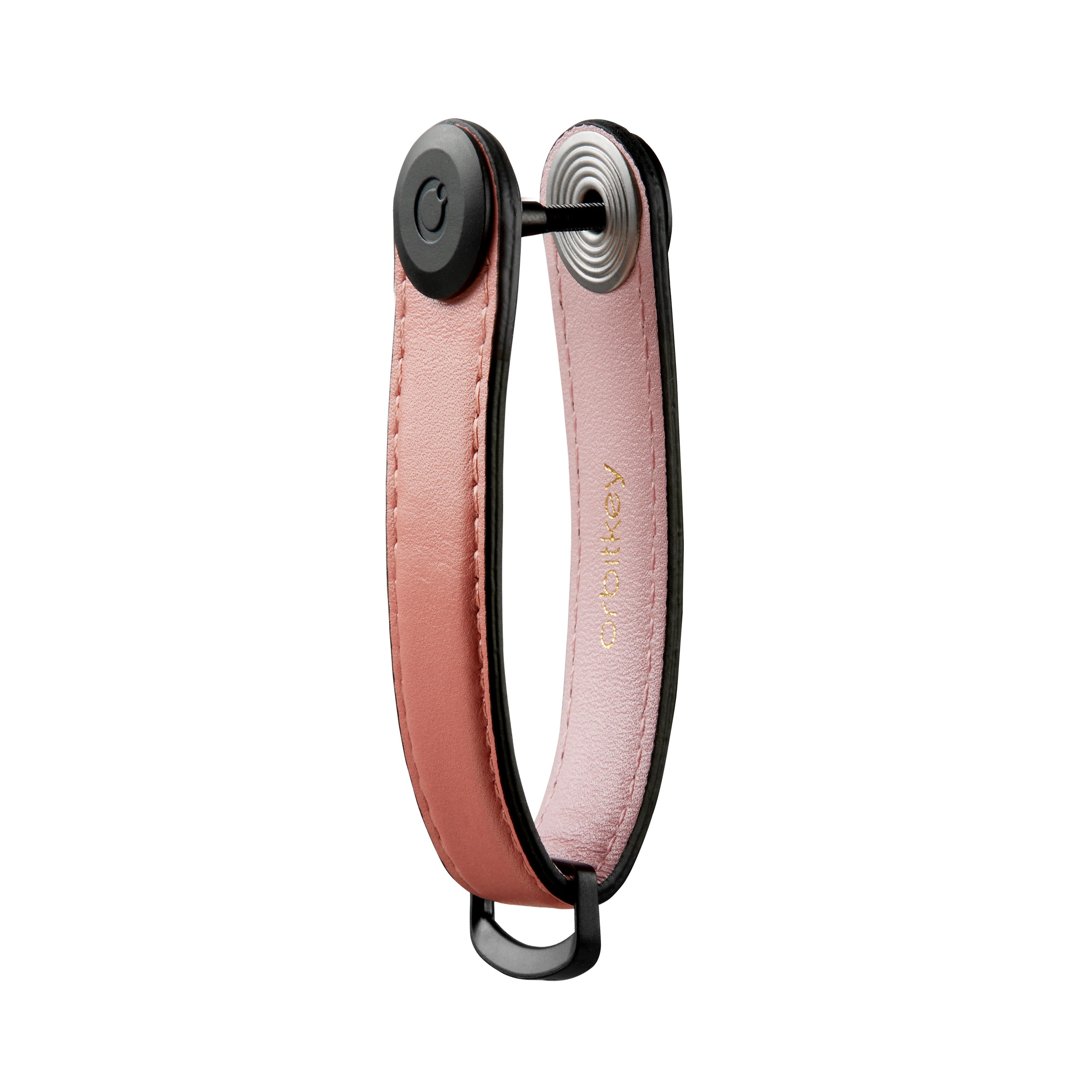 Seasonal Colour Leather Key Organiser, Cotton Candy | Orbitkey - Wake Concept Store  