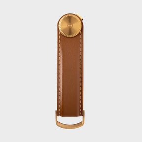 Leather Key Organiser Pro, Cedar