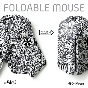 OriMouse x Art Foldable Bluetooth Mouse, Adventures