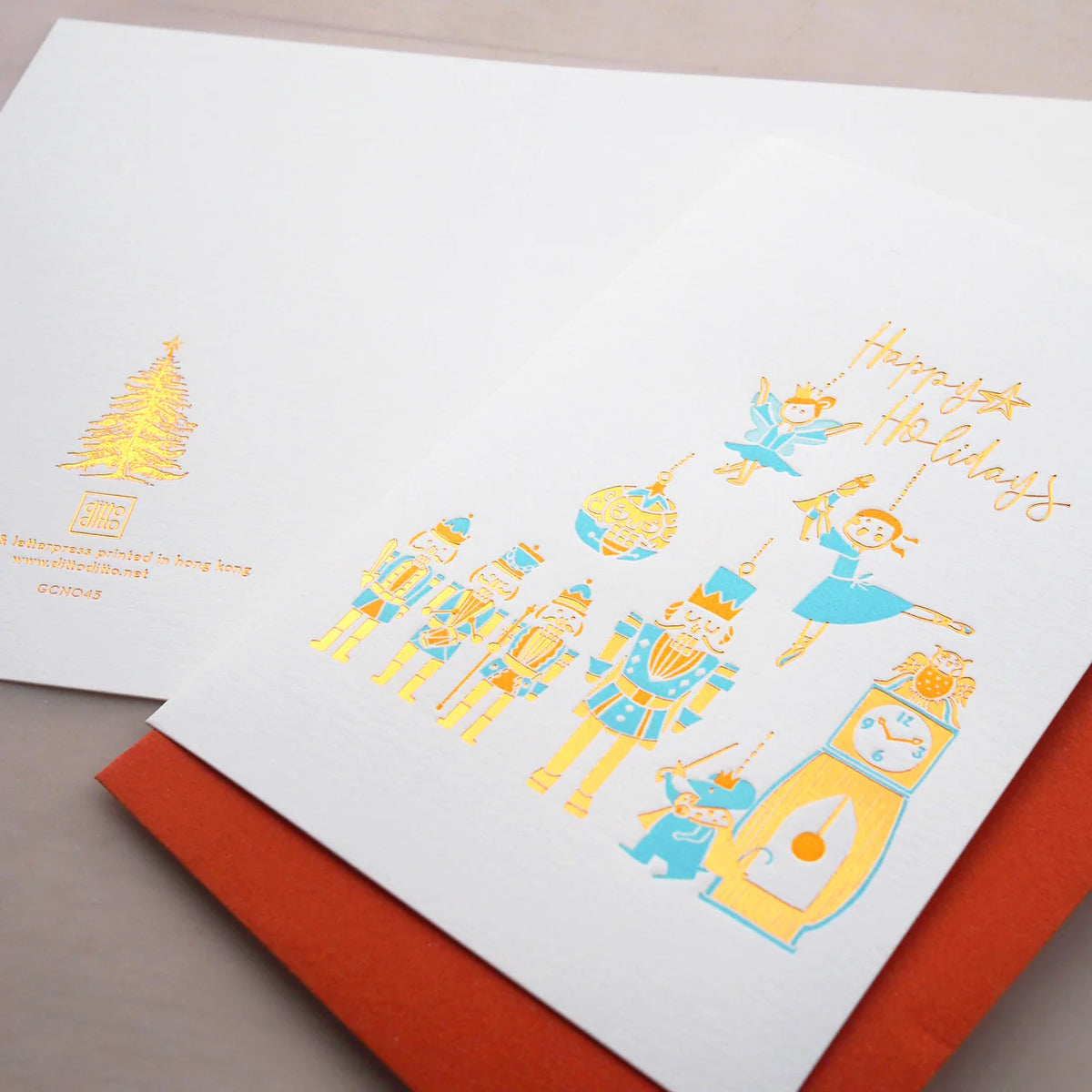 Letterpress Christmas Card