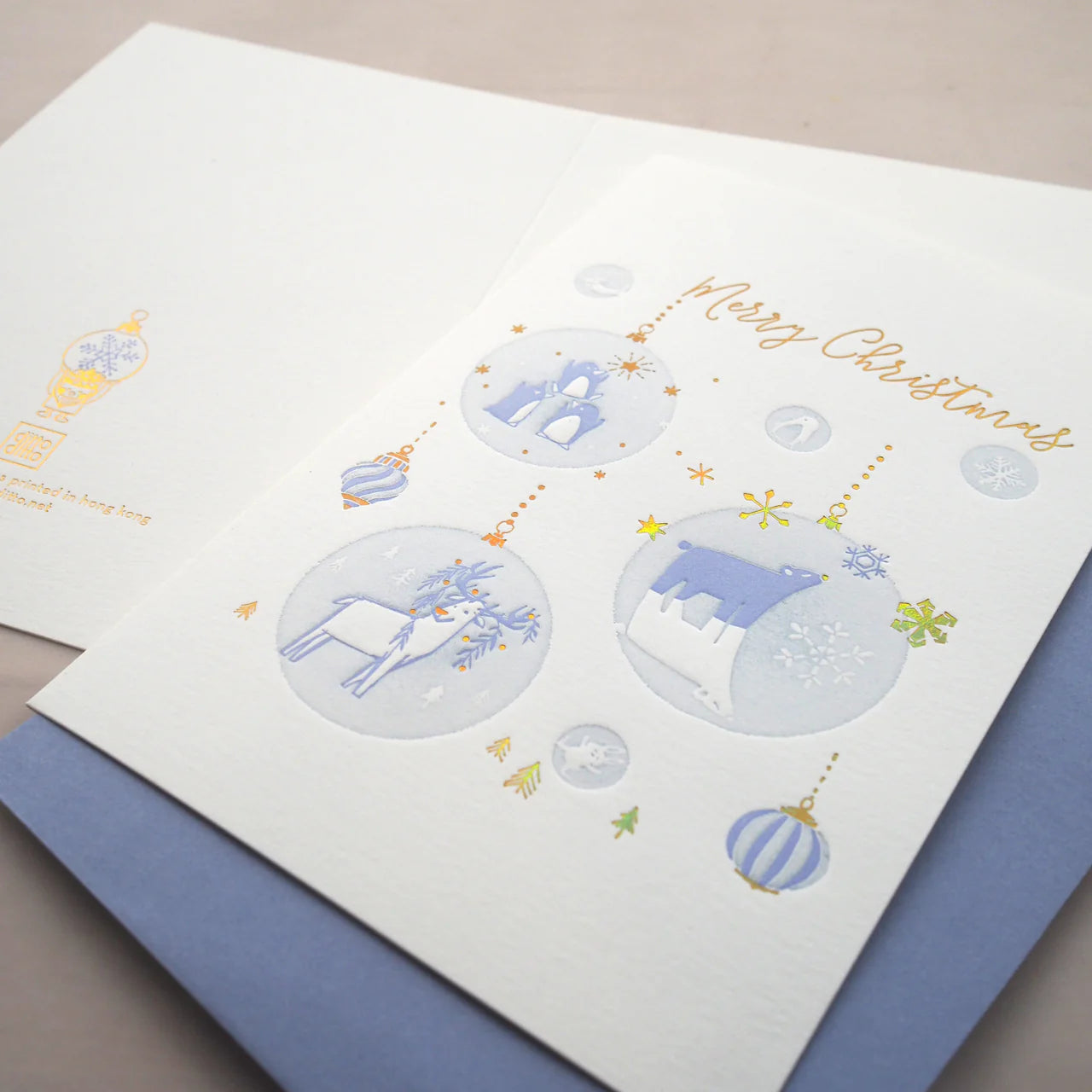 Letterpress Christmas Card