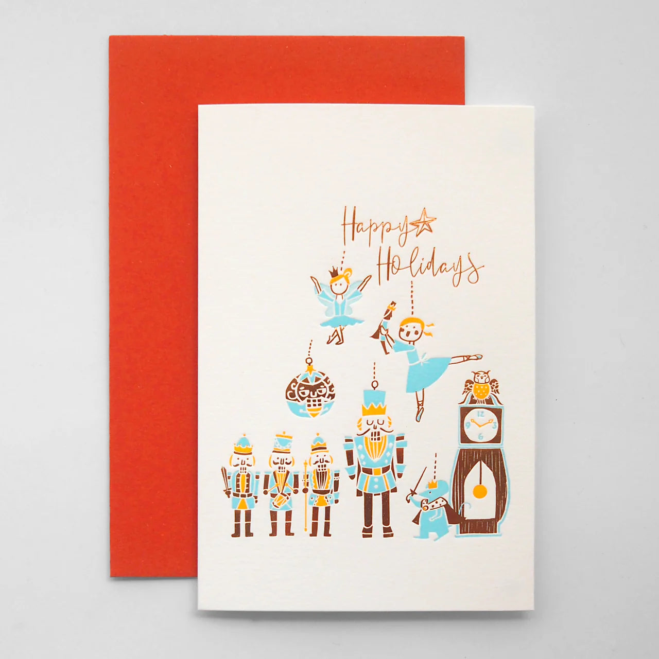 Letterpress Christmas Card