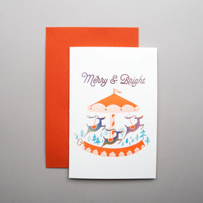 Letterpress Christmas Card