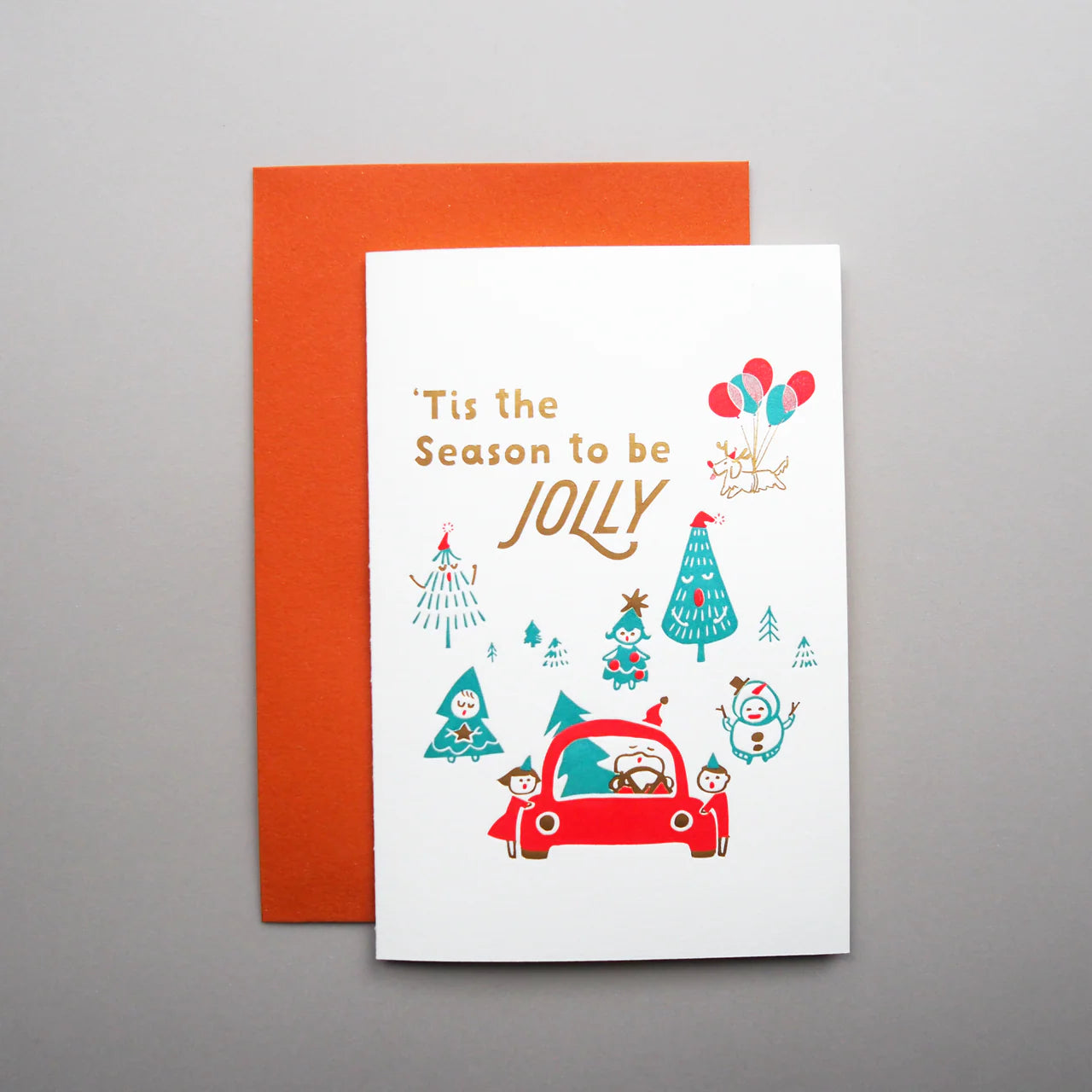 Letterpress Christmas Card