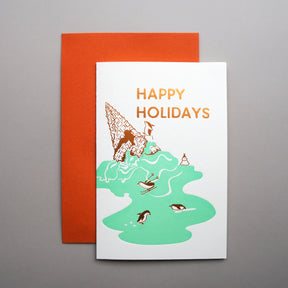 Letterpress Christmas Card