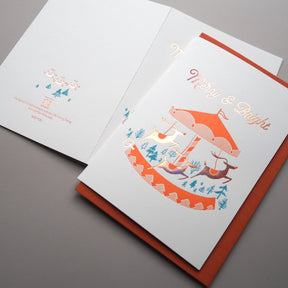Letterpress Christmas Card