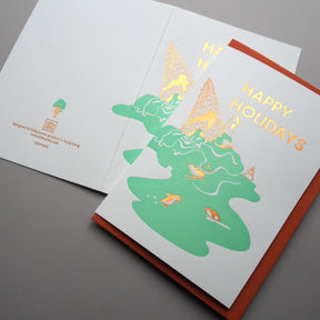 Letterpress Christmas Card