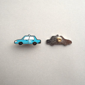 Hong Kong Transportation Theme Enamel Pin