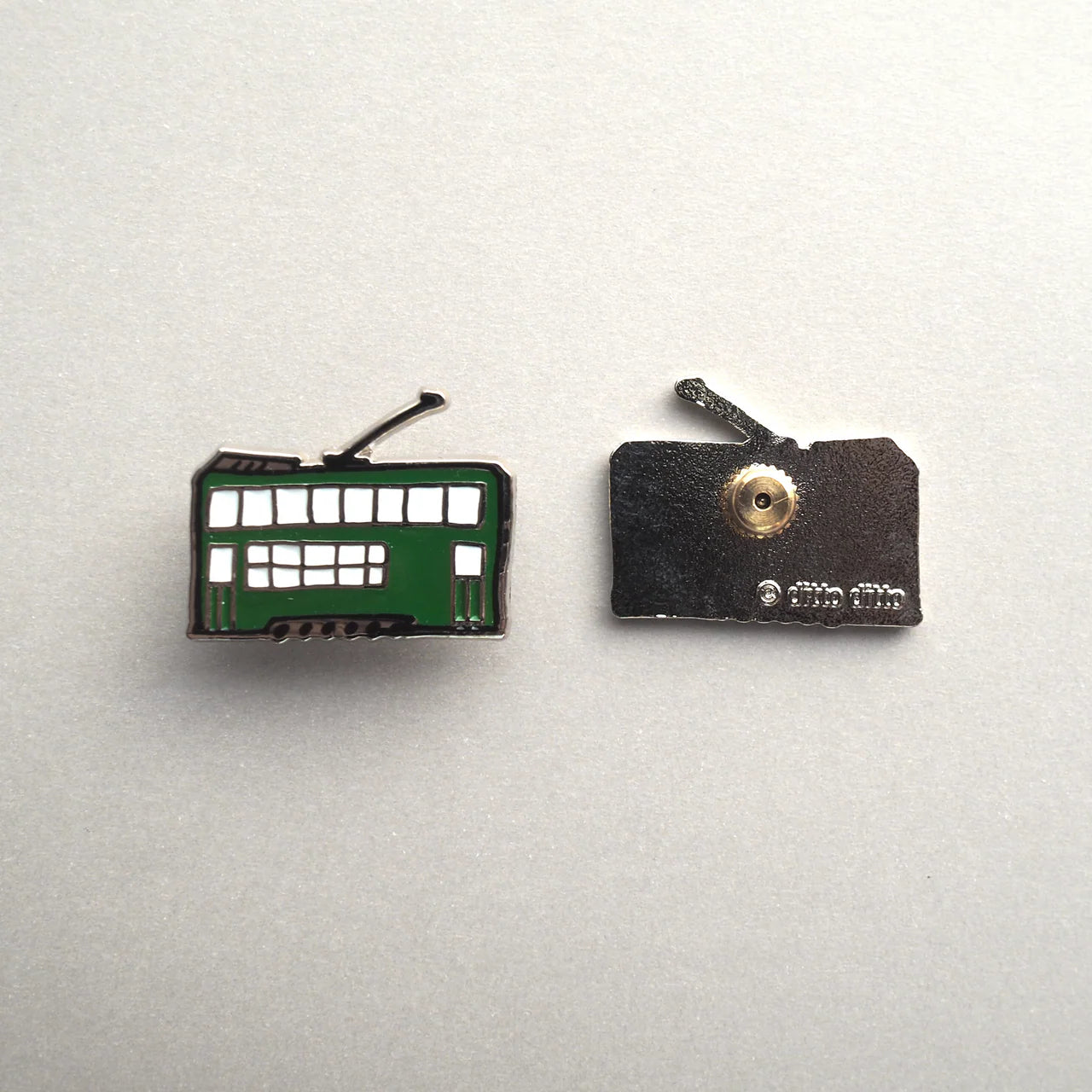 Hong Kong Transportation Theme Enamel Pin