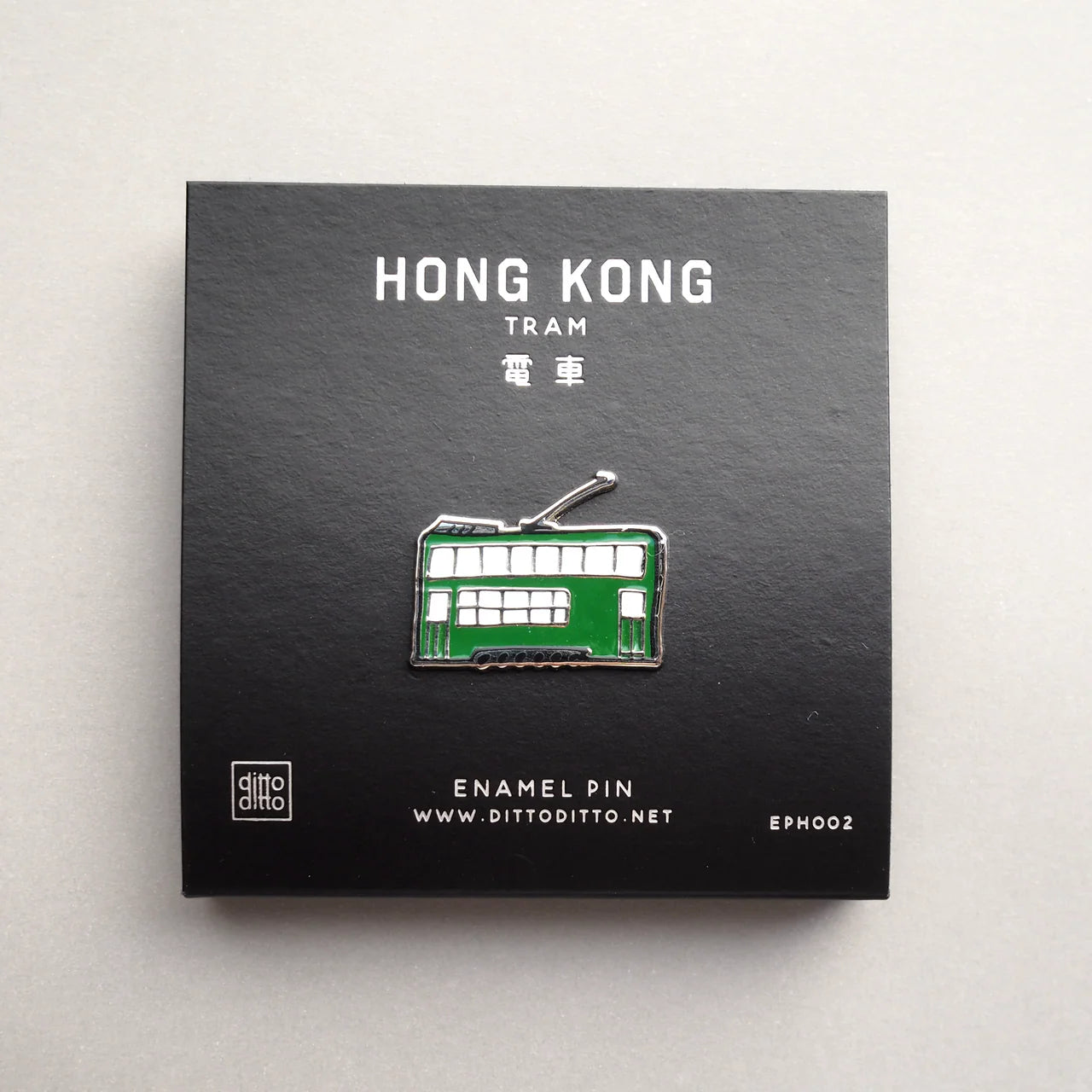 Hong Kong Transportation Theme Enamel Pin