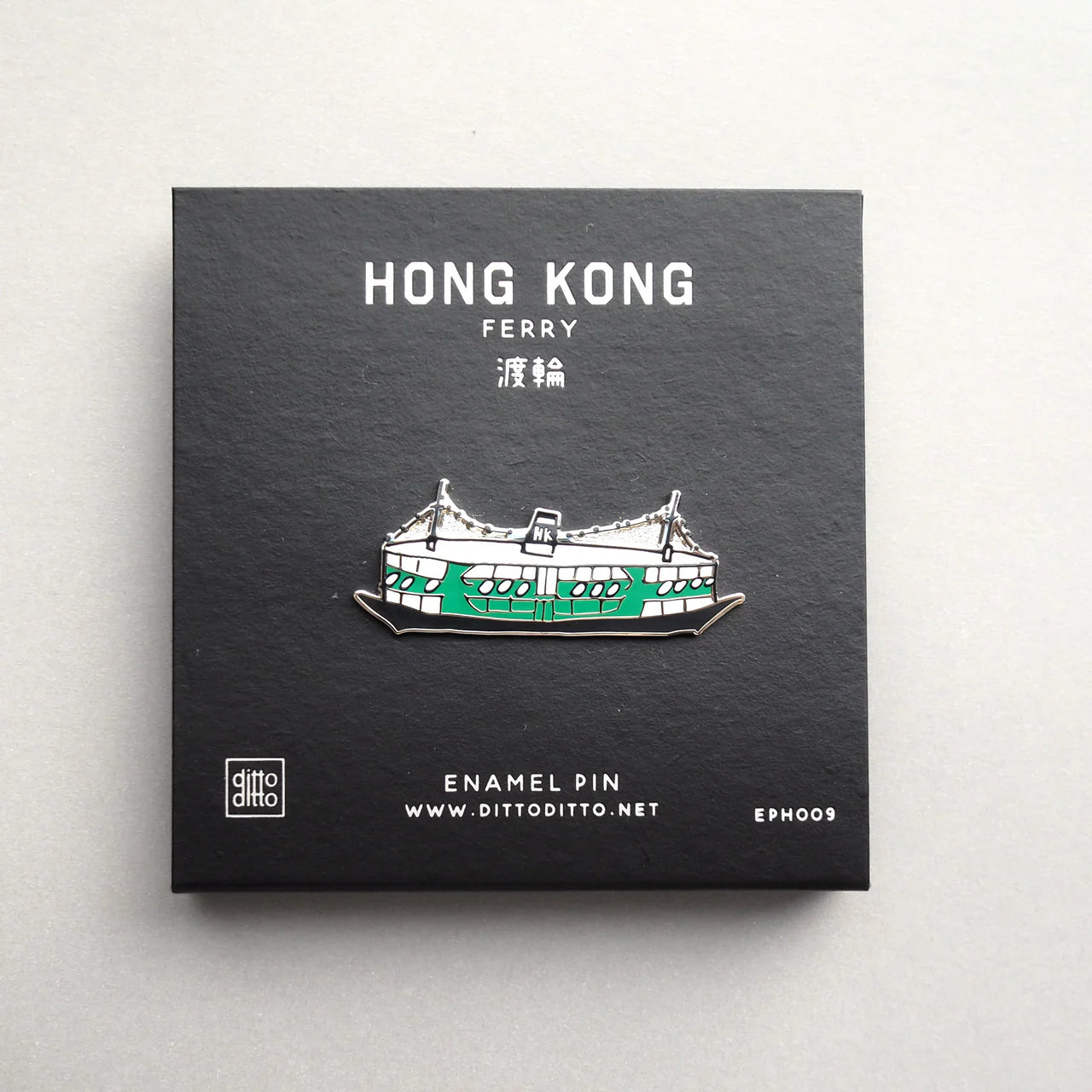 Hong Kong Transportation Theme Enamel Pin