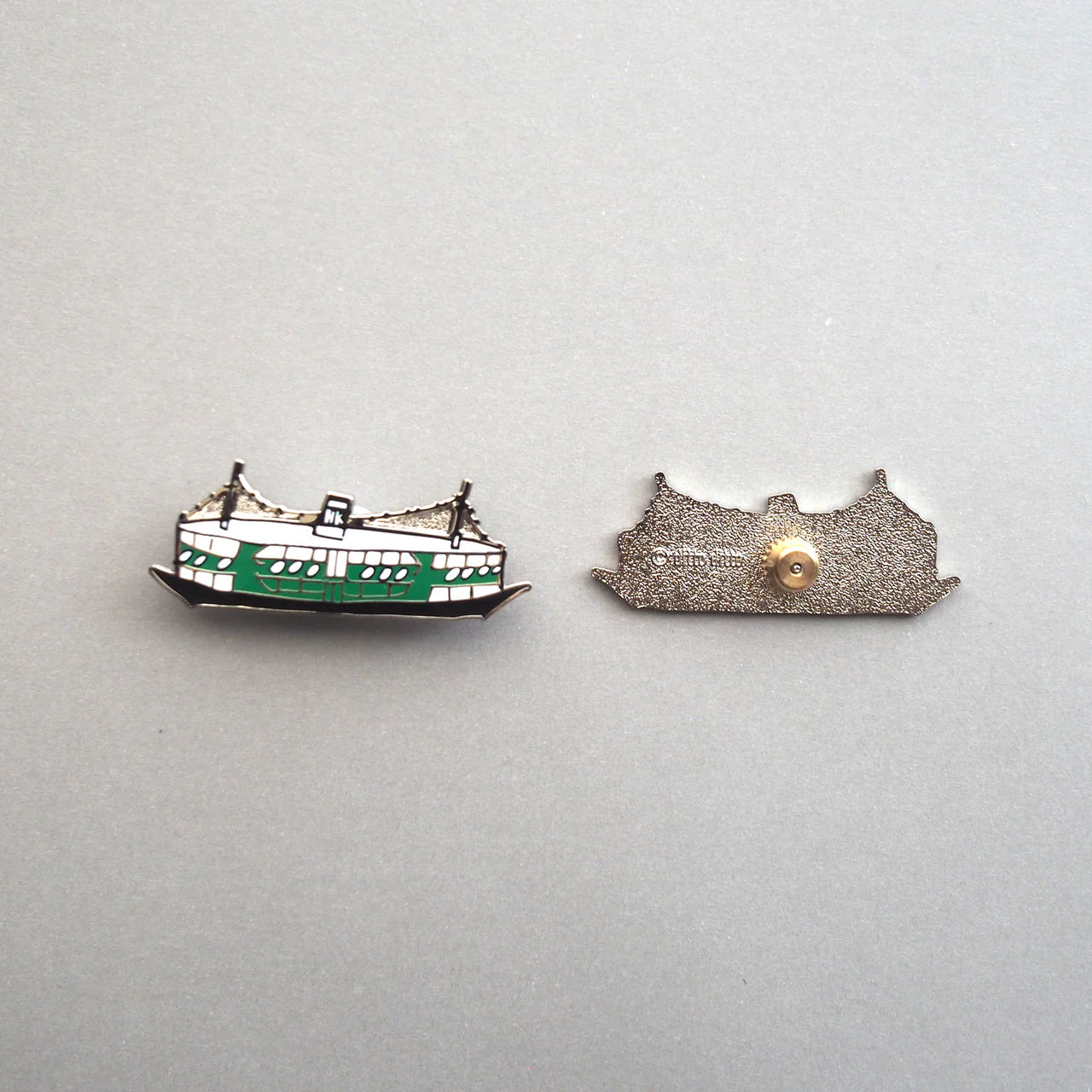 Hong Kong Transportation Theme Enamel Pin
