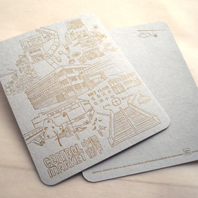 Central Market Special Edition Letterpress Postcard