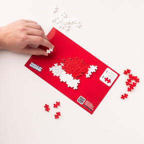 Puzzle by Number Holiday, Santa Hat