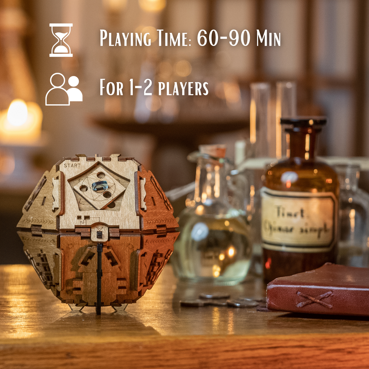 Philosopher's Stone - Escape Room Game in a Puzzle Box