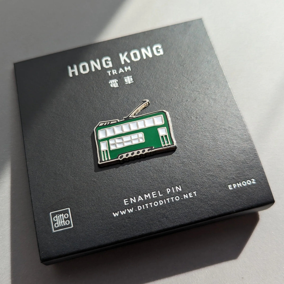 Hong Kong Transportation Theme Enamel Pin