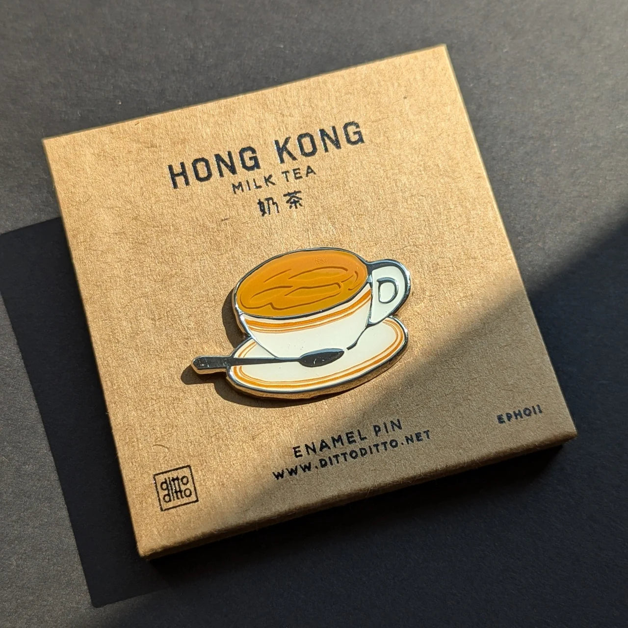 Hong Kong Food Theme Enamel Pin