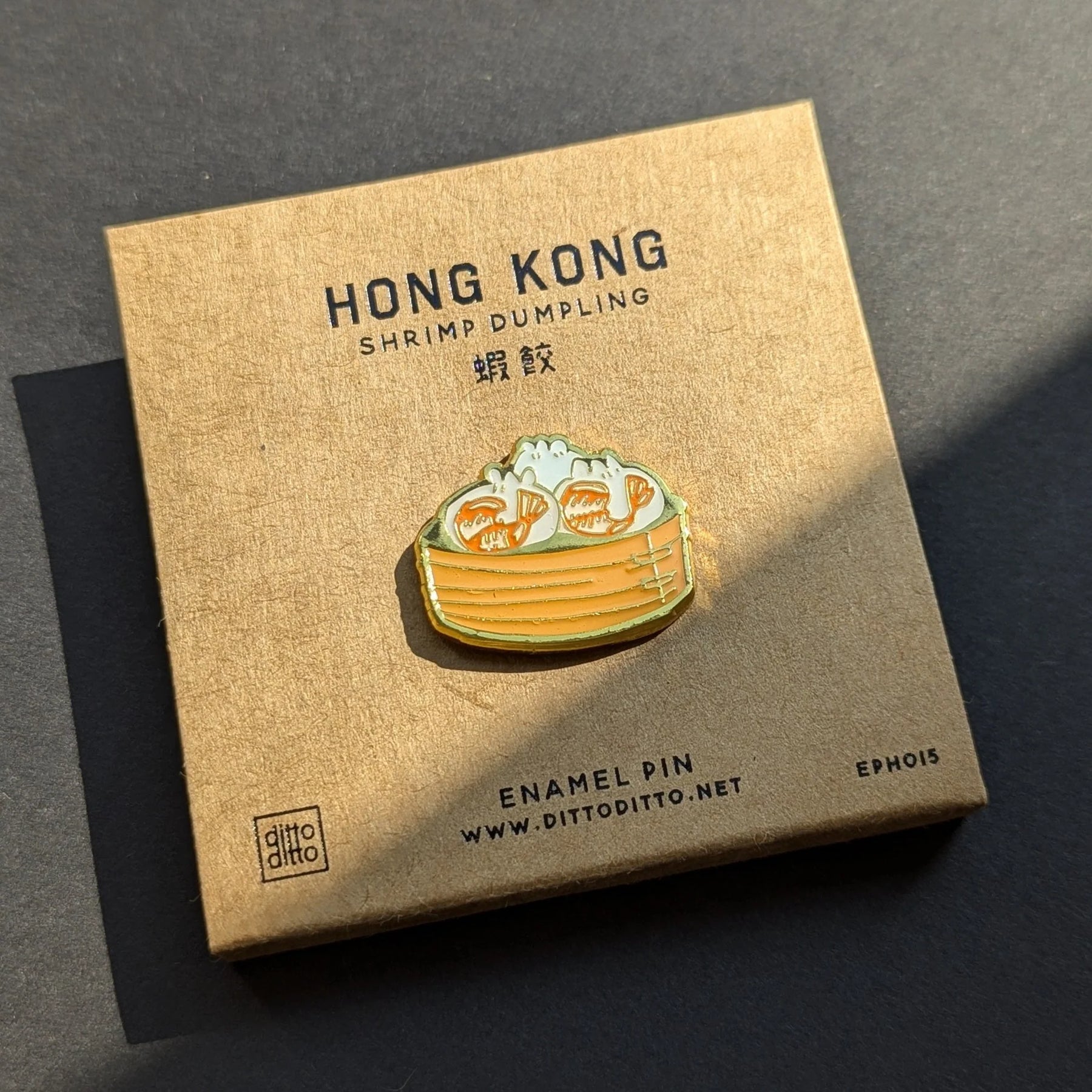 Hong Kong Food Theme Enamel Pin