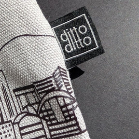 Hong Kong Embroidered Tote Bag