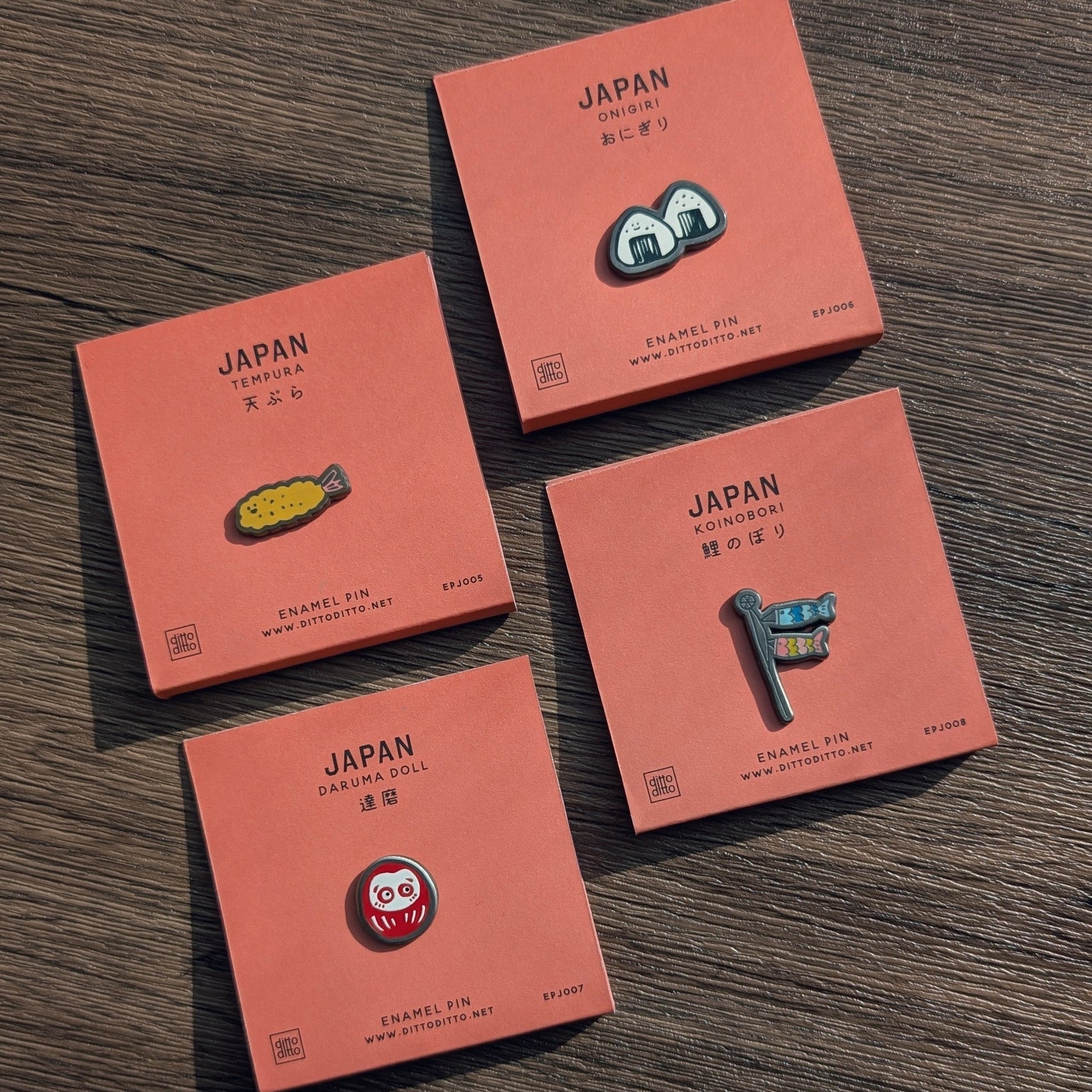 Japan Theme Enamel Pin