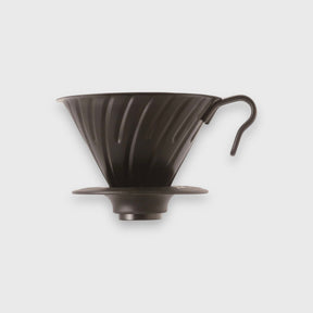 HARIO V60 02 Black Stainless Steel Filter Bowl