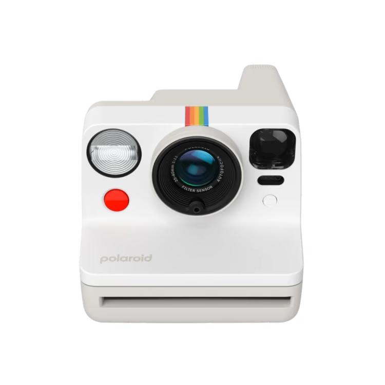 Polaroid Now Instant Camera Gen 3, Pebble White