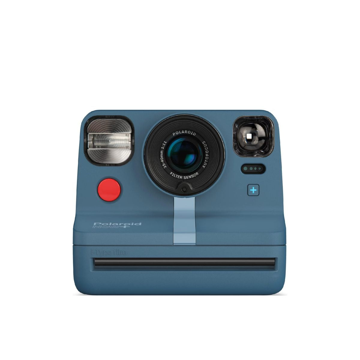 Polaroid Now+ i-Type Instant Camera + 5 lens filters, Blue Gray