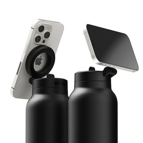 RINGO PRO Magsafe Water Bottle with Sip Lid 24oz, Black