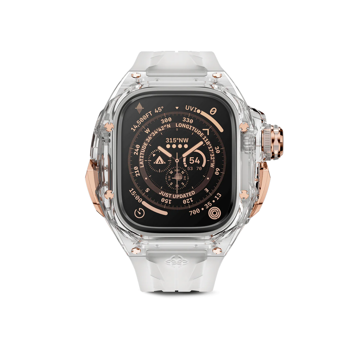 Apple Watch Ultra Case RSTR, Crystal Rose | Golden Concept - Wake Concept Store  