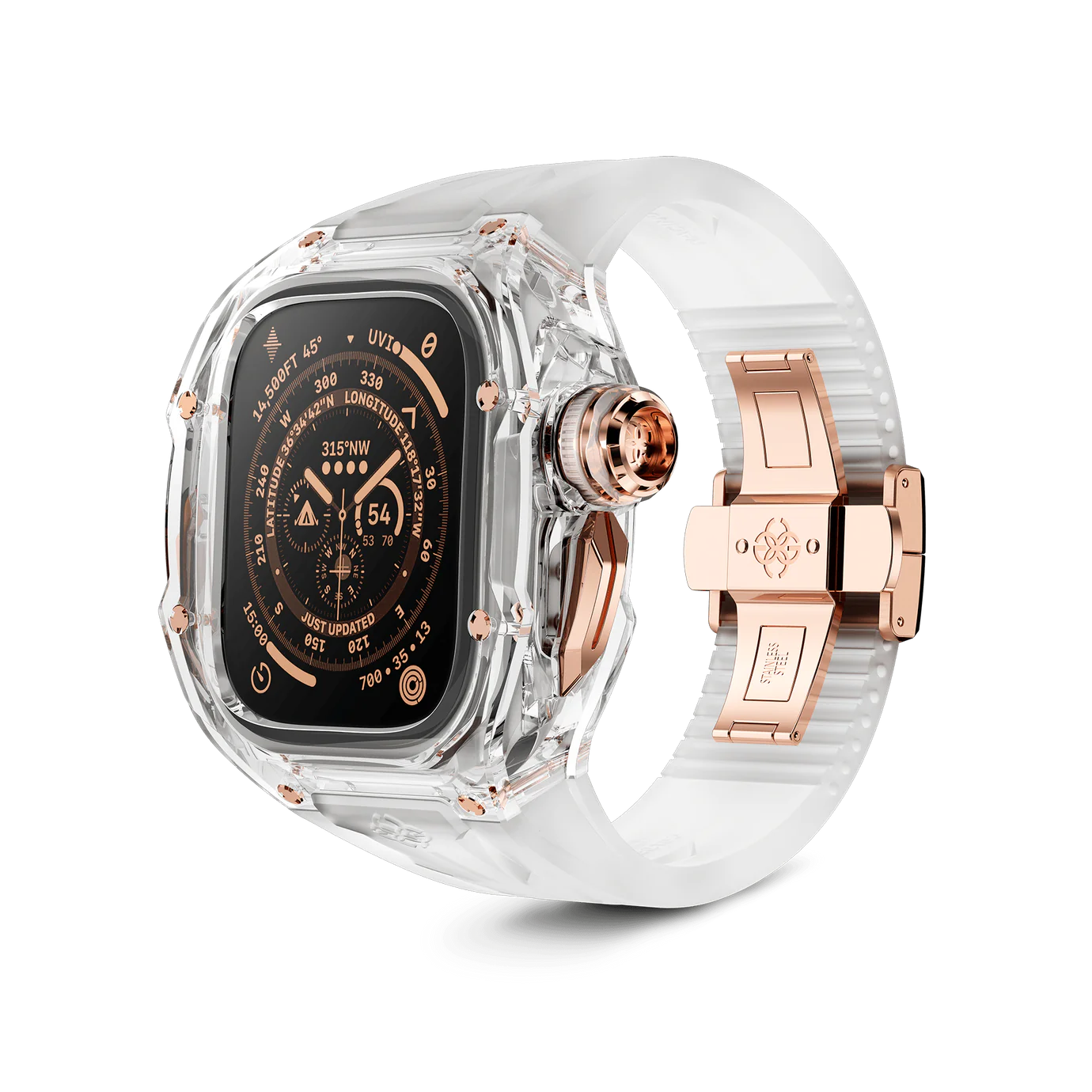 Golden Concept Luxury Apple Watch Ultra Case RSTR Wake Concept Store