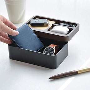 Revov Magnetic Rotating Tray Box, Black | Mordeco - Wake Concept Store  