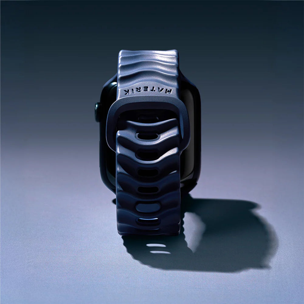 Ripple Apple Watch Band, Midnight Tide