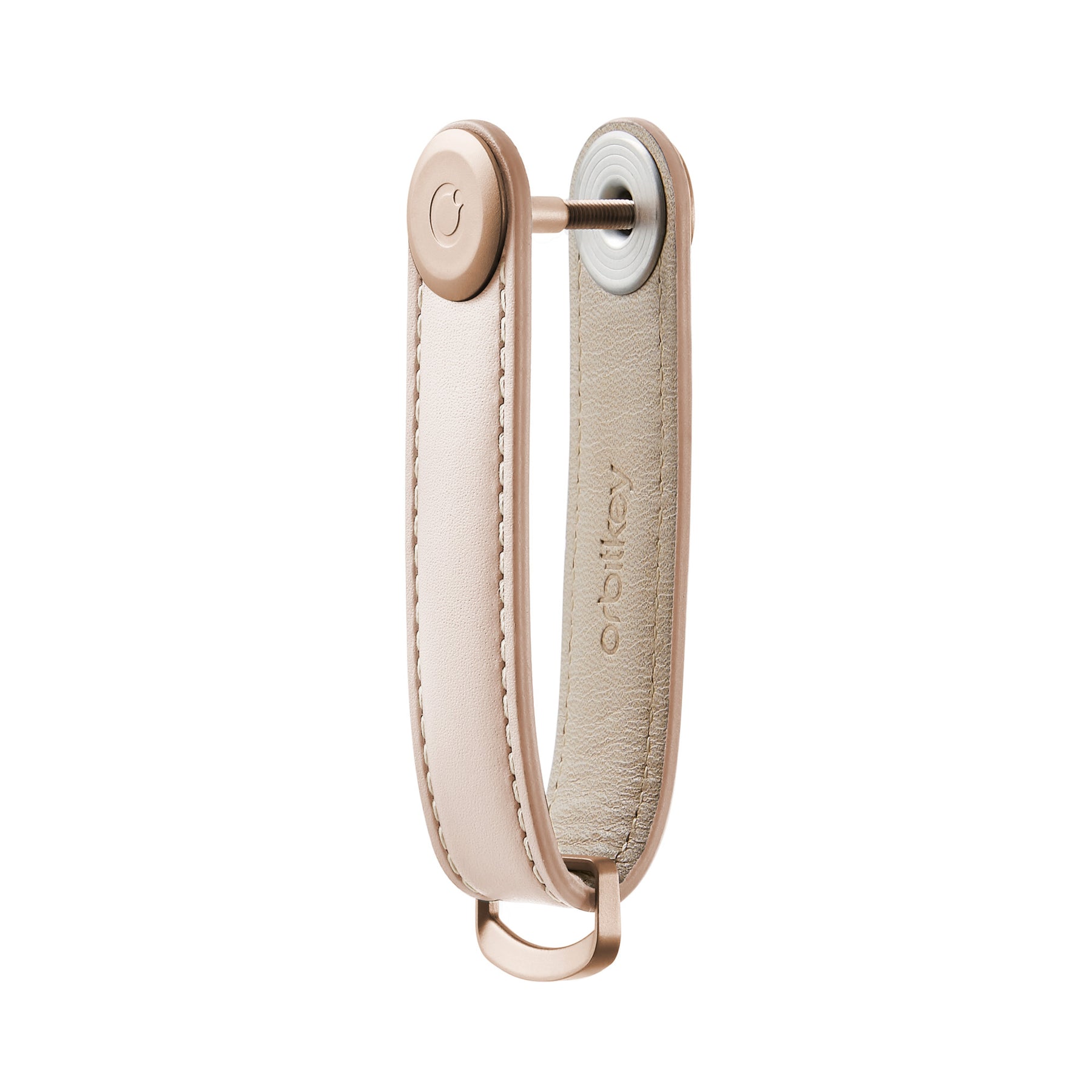 Leather Key Organiser, Blush/Blush | Orbitkey - Wake Concept Store  