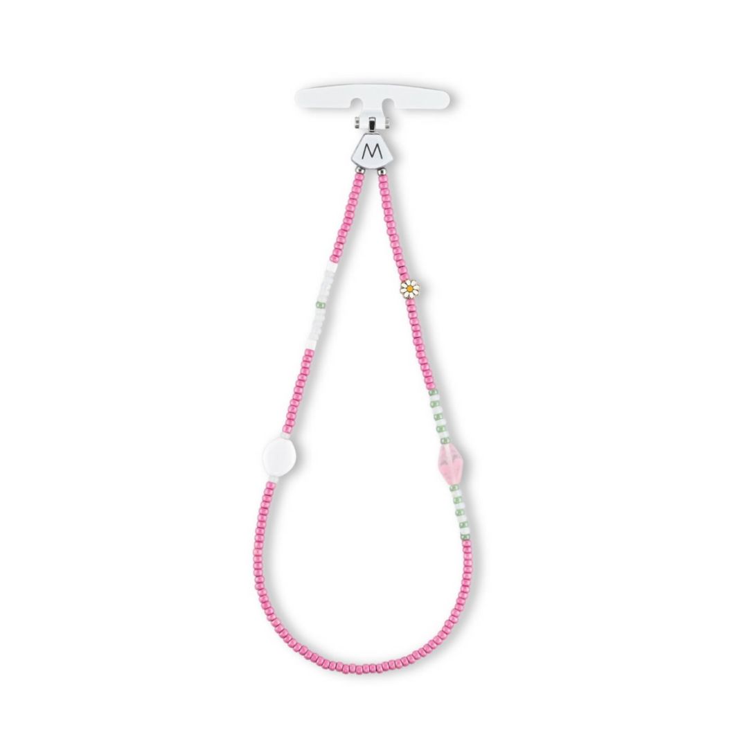 M.Beads Phone Bracelet - FLOWER Series, Sakura