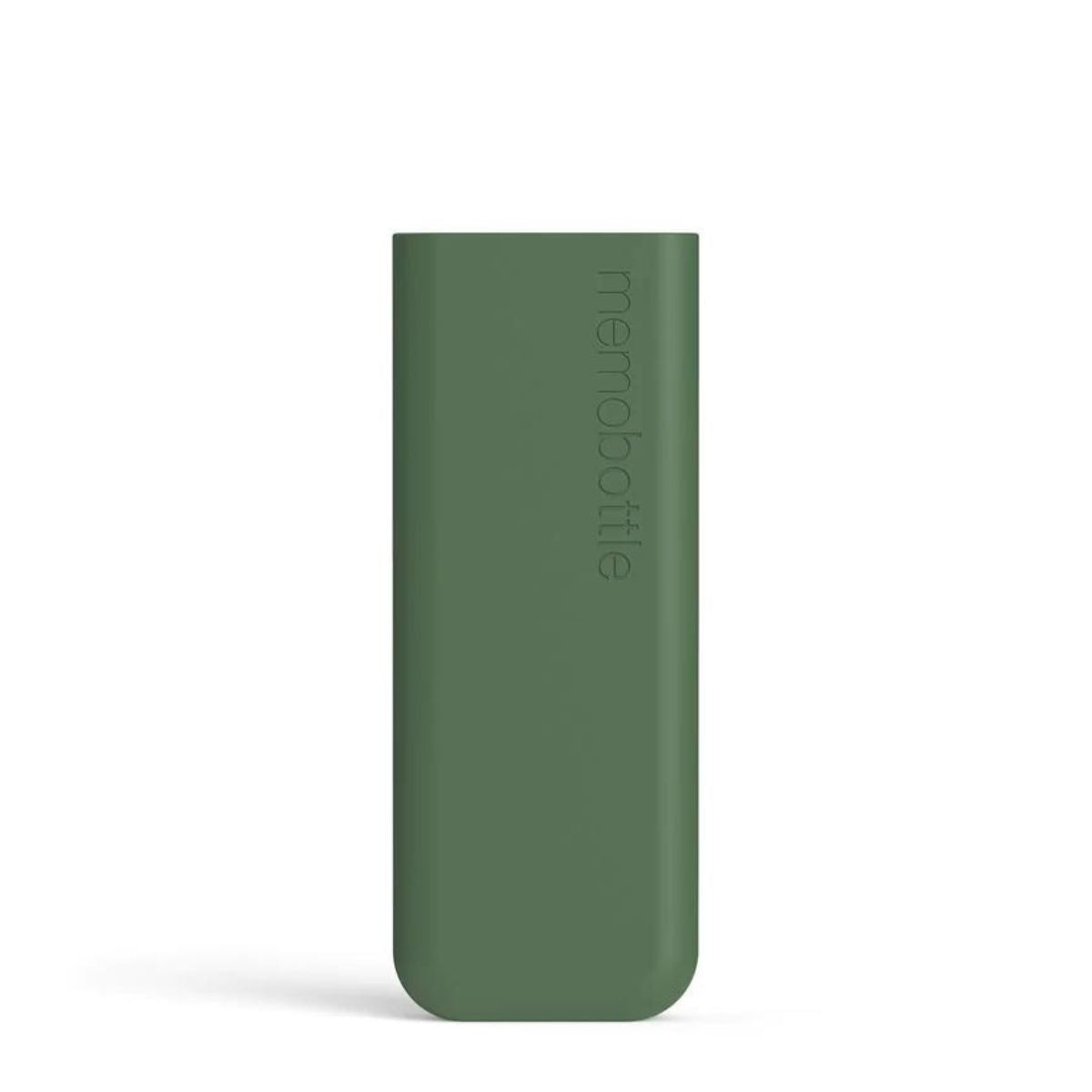 SLIM Silicone Sleeve, Moss Green | memobottle - Wake Concept Store  
