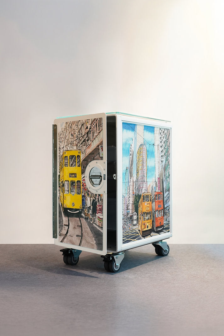 TORMH x Richardcrosbie Trolley Cabinet, Tram