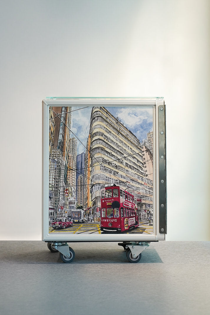 TORMH x Richardcrosbie Trolley Cabinet, Tram