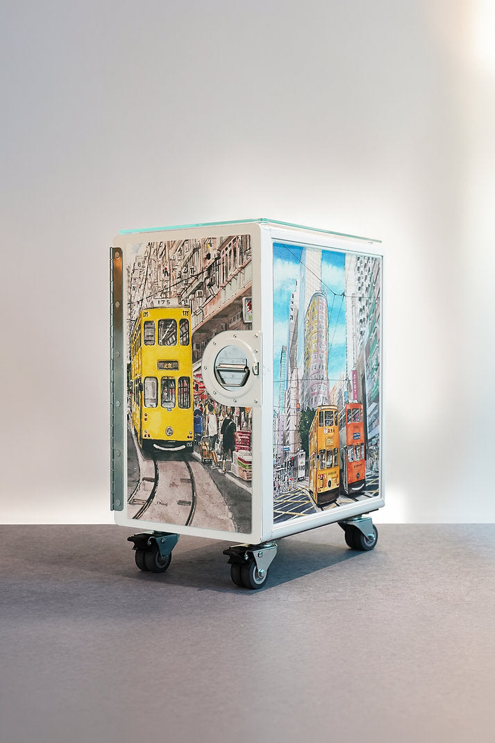 TORMH x Richardcrosbie Trolley Cabinet, Tram