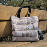 Hong Kong Embroidered Tote Bag