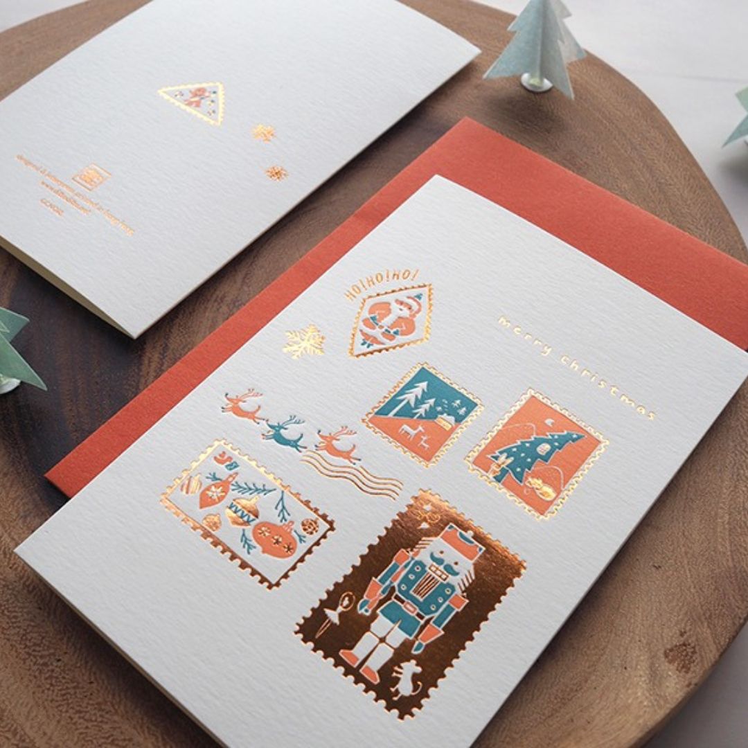 Letterpress Christmas Card