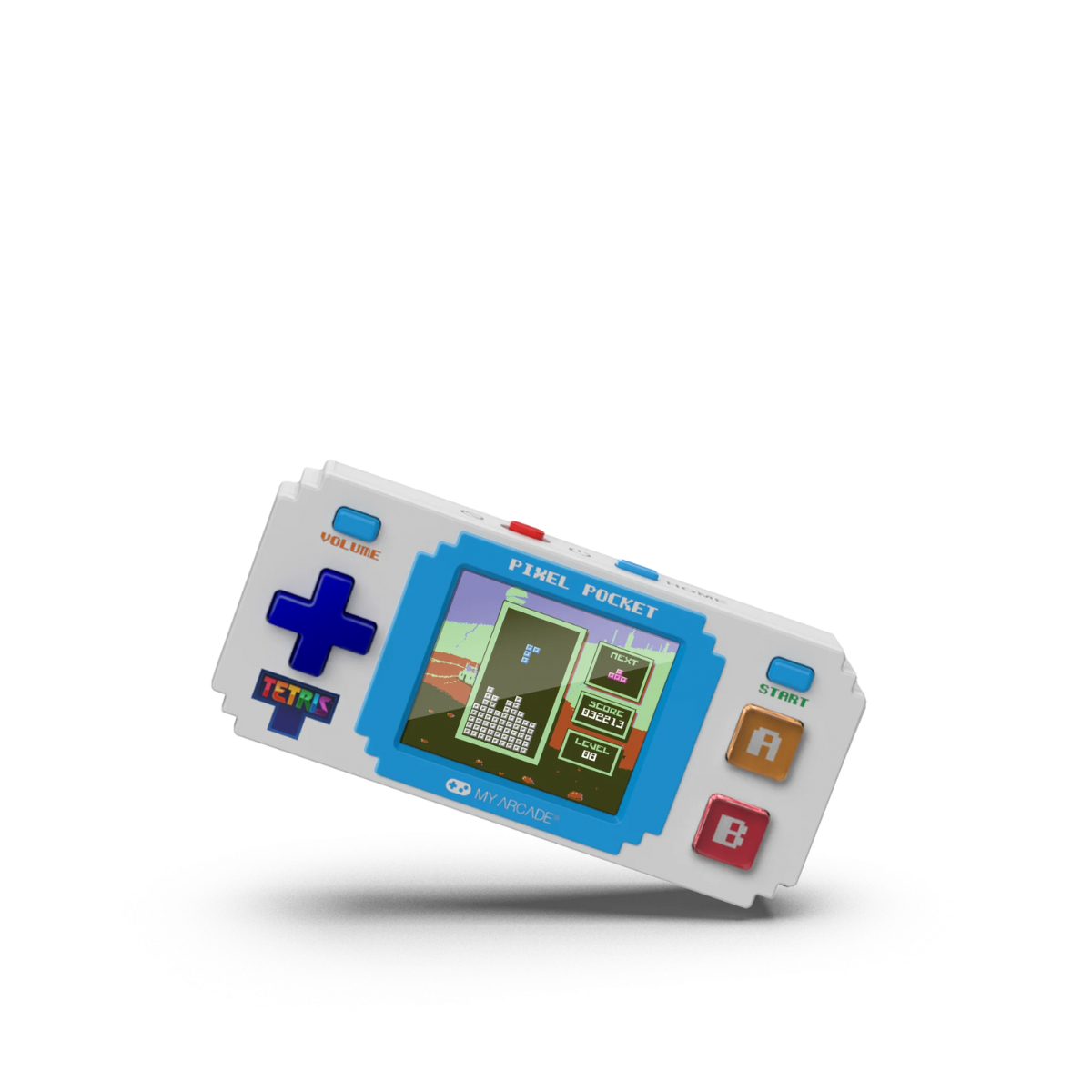 Tetris ® Pixel Pocket Pro Gaming Keychain