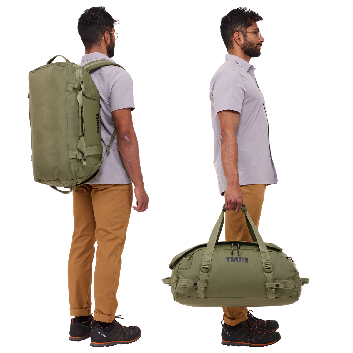 Chasm 2-in-1 Duffel Bag/Backpack 40L