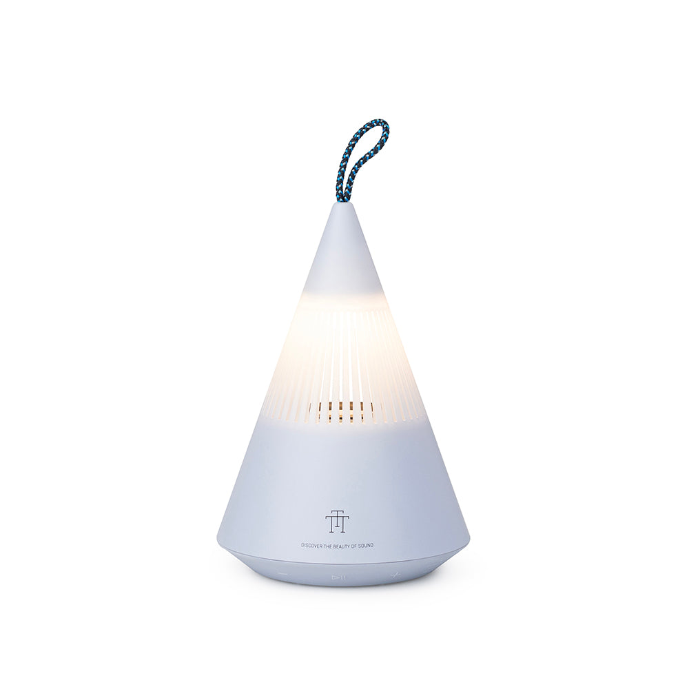 TreSound Q Camping Lamp and Bluetooth Speaker, Mist Blue | Trettitre - Wake Concept Store  