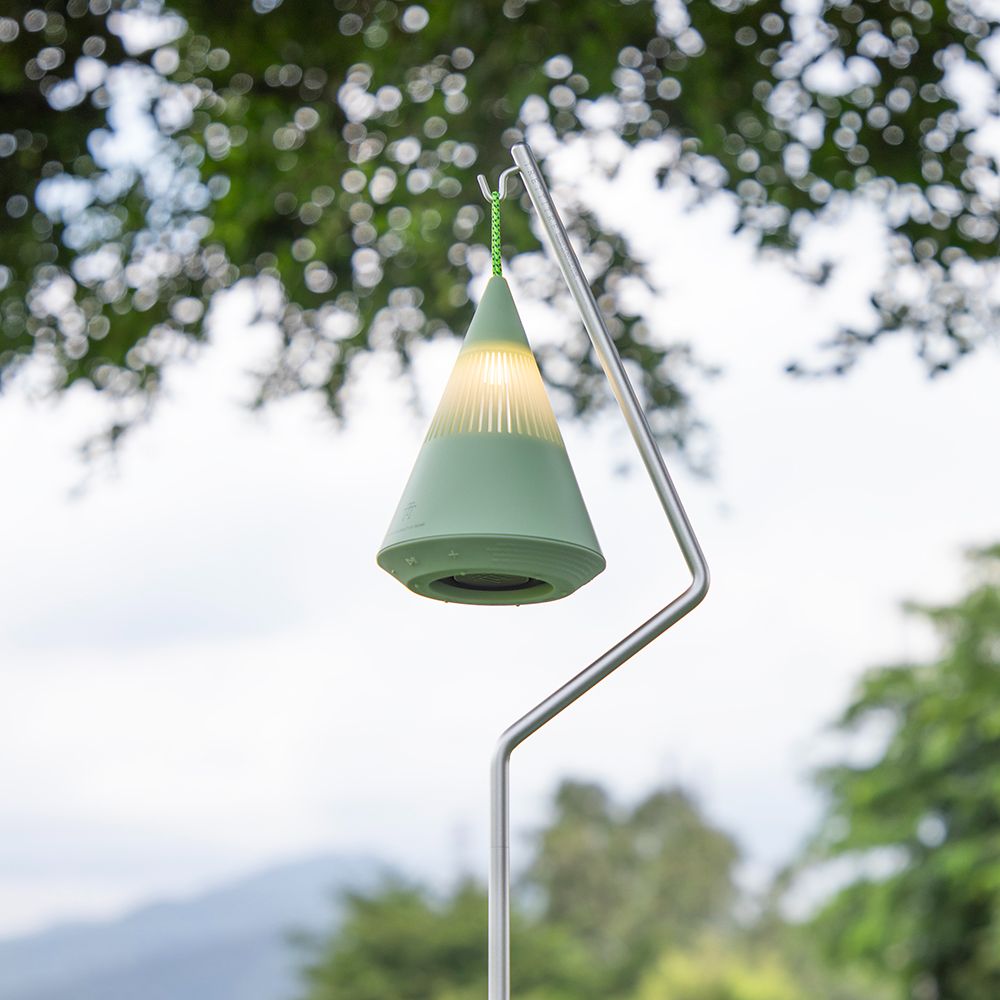 TreSound Q Camping Lamp and Bluetooth Speaker, Dewy Green | Trettitre - Wake Concept Store  