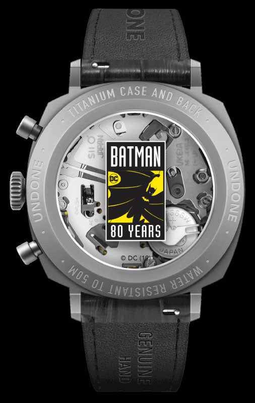 UNDONE x Batman Caped Crusader Titanium Watch